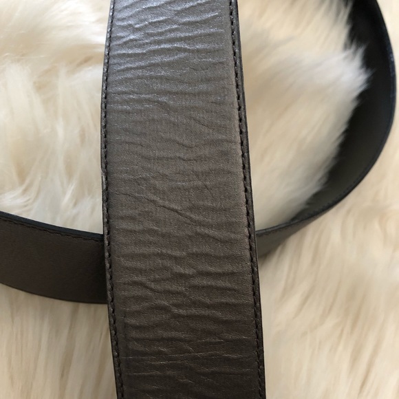 Bonwit Teller Italian leather belt coin buckle - Picture 3 of 7